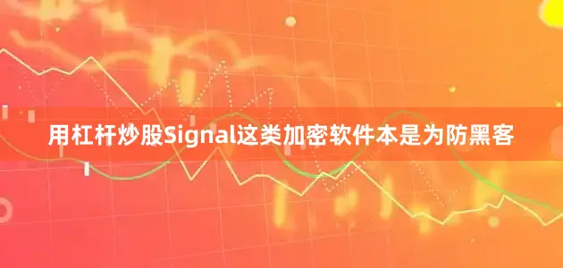 用杠杆炒股Signal这类加密软件本是为防黑客